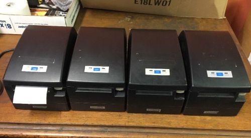 Lot of 4 - Citizen CT-S2000 Thermal Receipt Printer with USB and Parallel