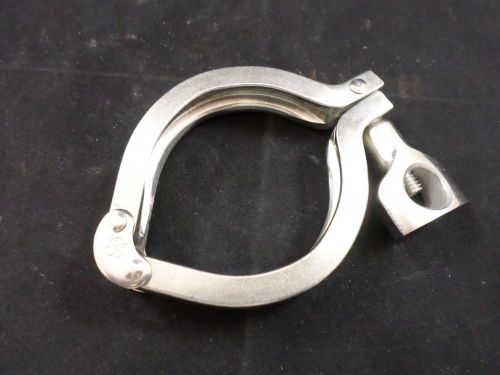 Tri clover 2-1/2” double hinge 304 stainless steel heavy duty sanitary clamp for sale