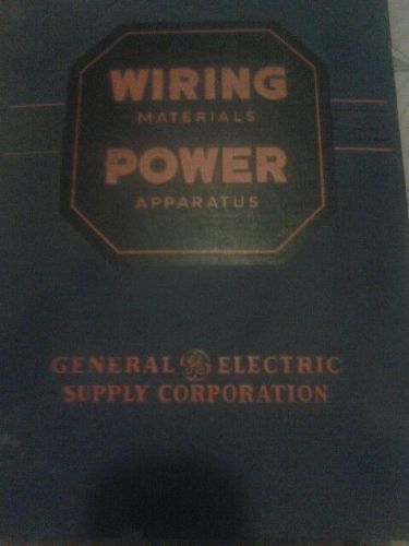 Wiring Mterials Power apparatus Book