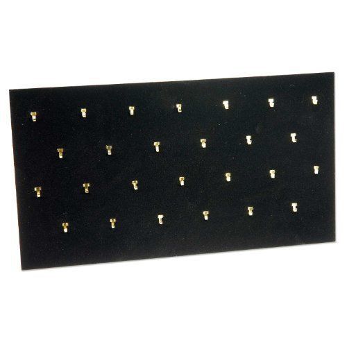 Jewelry Displays &amp; Boxes Pendant Pad (26 Hooks) Black Jewelry Display