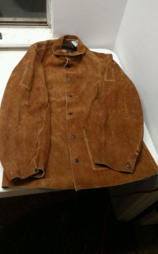Steiner Welding Jacket Suede Leather Adult Size Medium Vintage
