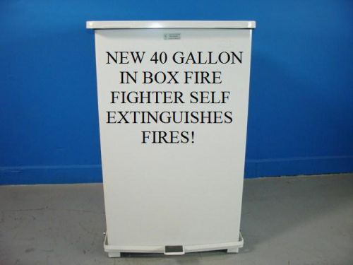Defenders pl fire fighter self extinguishing trash 40 gal for sale