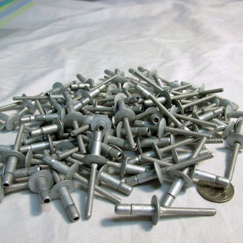 Lot of 100 aluminum blind rivets 3/16 7/16