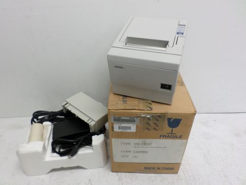Epson TM-T88III C420864 Point of Sale Thermal Printer - White