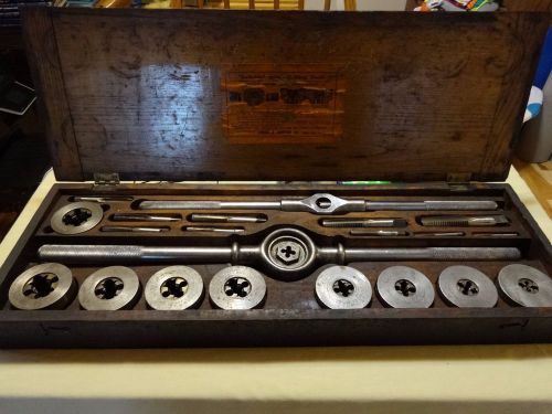 Antique Conant &amp; Donelson Reliable Screw Cutting Tools Tap and Diet Set Complete