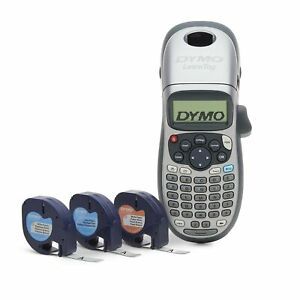 DYMO Label Maker with 3 Bonus Labeling Tapes | LetraTag 100H Handheld Lab... New