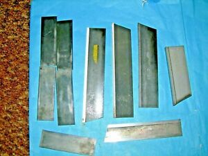 Lot of 5 Lathe Cutoff Tools Blades &amp; Spacers. Machinist, Model Making, Home Shop
