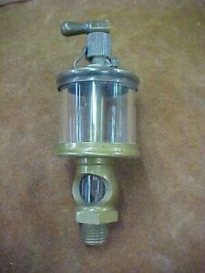 Vintage Lunkenheimer Drip Oiler Hit or Miss Engine