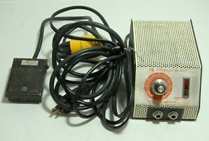 American Beauty 105A12 Resistance Soldering Power Unit 2500V w/ foot pedal