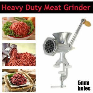 Manual Meat Grinder Mincer Stuffer Sausage Filler Maker Small Kitchen Appliance