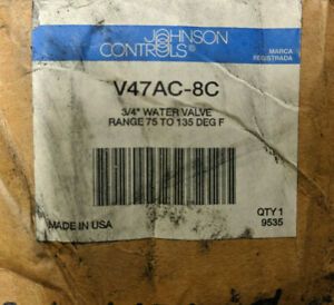 ~Discount HVAC~ OV-V47AC8C - Johnson Controls - 3/4&#034; Water Valve