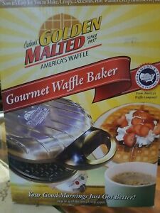 Carbon&#039;s Golden Malted Gourmet Waffle Baker
