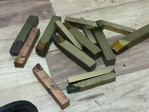 LOT OF CARBIDE TIPPED TOOL BITS 1/2 - 3/4 &#034;