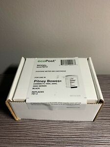 ecoPost Model eco7873 Postage Meter Ink Cartridge Black for Pitney Bowes