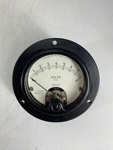 Vintage Weston Model 301 Panel Meter Gauge 0-8 Volts DC