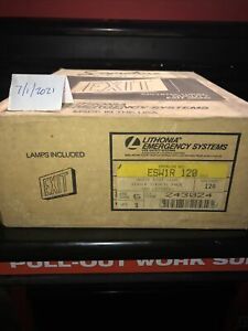 Lithonia Emergency Systems  Cat. No.-ESW1R 120 EXIT SIGN