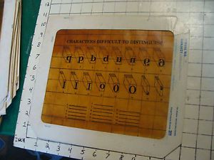 set of 12 Transparencies, about PRINTING, LETTERPRESS AND MORE #1