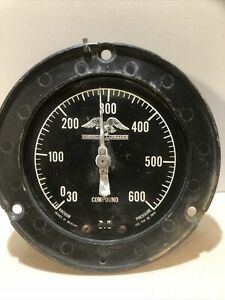 AMERICAN LA FRANCE  Pressure Gauge FIRE Engine TRUCK U.S Gauge Co. NEW YORK