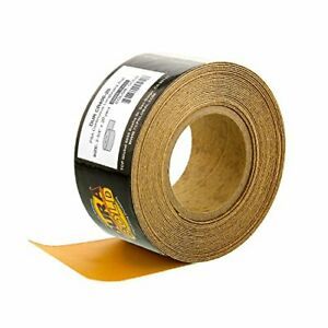 - Premium - 400 Grit Gold - Longboard Continuous Roll 20 Yards Long 400-Grit