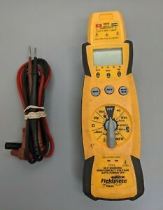 Fieldpiece HS35 Expandable Manual Multimeter w/ Leads - Tested &amp; Good Cond.
