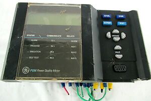 GE Power Quality Meter PQM-T20-C-A~For PARTS/ REPAIR