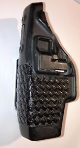 BLACKHAWK Left Hand SERPA CQC Taser X-26 Duty Holster 2100385 Black Basketweave