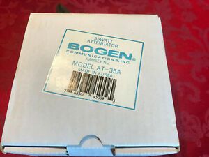 Bogen AT-35A 35 Watt Volume control - Double Gang Stainless Steel