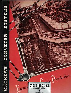 Mathews Conveyor Systems Catalog 848 Ellwood City Pennsylvania