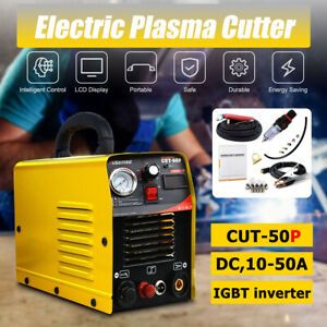Non-Touch Pilot Arc Plasma Cutter 110V/220V CUT50amp Pilot Arc Inverter IGBT