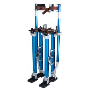 Drywall Stilts 24-40&#034; Aluminum Tool For Painting Painter Taping Blue