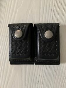 Don Hume Leather Belt Case D404 Pouch Hiking/Camping