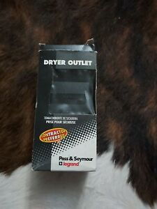 NEW Dryer Outlet Pass &amp; Seymour Surface Mount 30A 125/250VAC; 3 Pole, 4 Wire