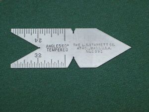 STARRETT No.391 CENTER GAGE