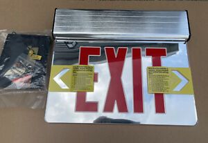 EDG-1-R-EL-N LITHONIA Exit Sign Light LED RED Letter 120/277V