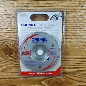Dremel SM600 3-Inch Wood &amp; Plastic Flush Cut Carbide Wheel New
