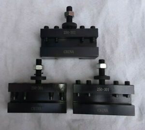 Shars CXA QCTP Quick Change Lathe Holders #1 #2. Phase II, Aloris, Dorian Style