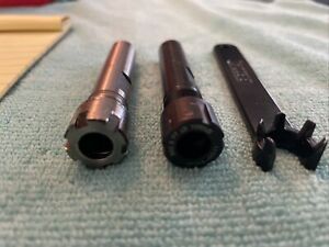 USED No Name ER11 HOLDERS (2) WITH 11 COLLETS Sizes Are In The Pics.