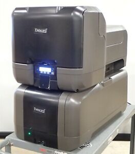 New DataCard CE870 Instant Issuance System Credit Card Printer &amp; CEM Embosser