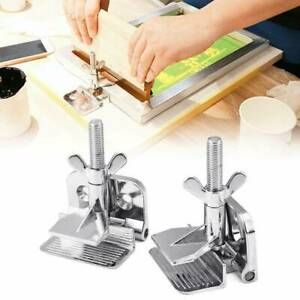 2PCS Butterfly Frame Hinge Clamp DIY Tool For Silk Screen Printing Printer Tool