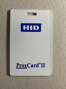 HID 1326LSSMV ProxCard II 26 or 37 Bit Proximity Cards - 100 Pack