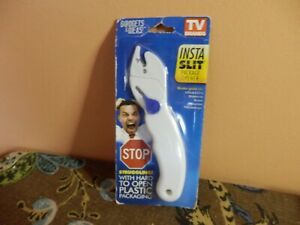Insta Slit Plastic Package Opener New Sealed