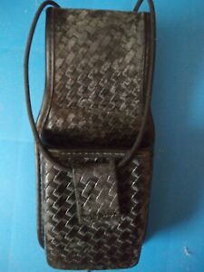 Bianchi Accumold Elite Universal Radio Holder Swivel Basketweave Black (b)