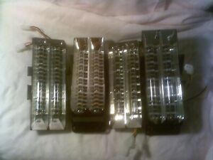 Lot of 4 Whelen Freedom Super LED Corner Modules LIN18  9 over 9 AMBER
