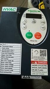SCHNEIDER ELECTRIC ATV212HU22M3X Variable Frequency Drive, 3 HP, 208-240V