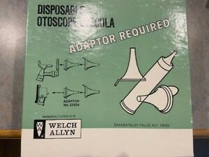 Welch Allyn 4mm Disposable Otoscope Specula  No. 52534