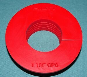 LOT OF 10 HILTI 1 1/2&#034; CPS TOP SEAL = FIRE STOP FIRE PROTECTION SYSTEM = 3425406