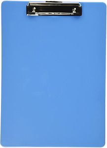 Officemate  OIC  Plastic  Clipboard ,  Letter  Size ,  Arctic  Blue  ( 83048 )