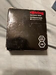 ROTRING Tikky Hi-Polymer Pencil Lead - 0.5 mm - HB (Full Box - 120 Leads)