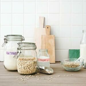 Avery Removable Labels, 750 White Cannister Labels (8066)