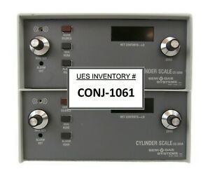 Semi-Gas Systems CS-350A Cylinder Scale Display Controller Lot of 2 Working